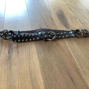 Steve Madden Leather Belt - L-NWOT